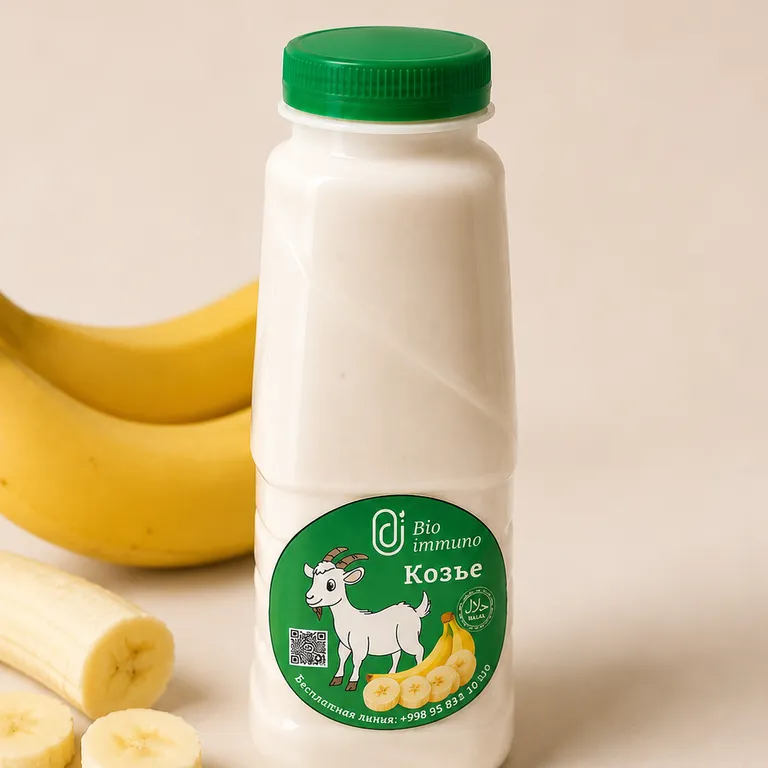Bananli yogurt
